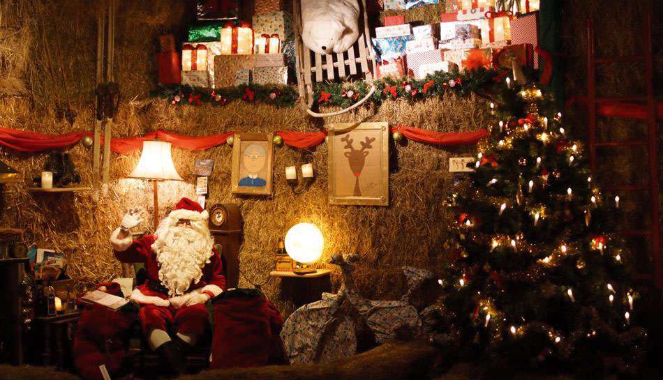 Father Christmas at Bocketts Farm Park Cranleigh Magazine